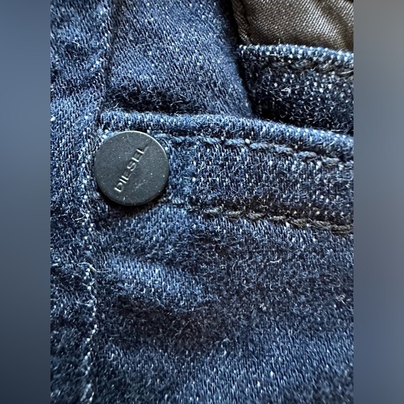 Diesel Slandy Women's Super Slim Skinny Jeans Medium Wash Denim Sz 25. Authentic - Picture 4 of 9